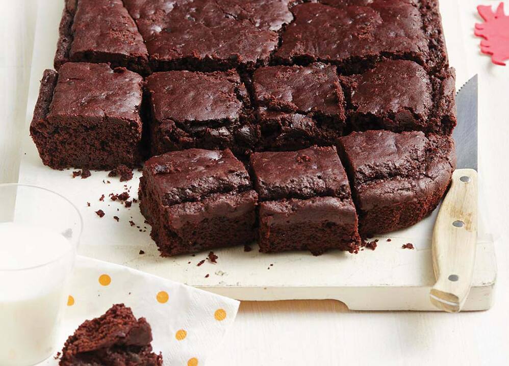Kidney Bean and Cocoa Brownie